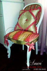 Чехол на стул и декоративная подушка