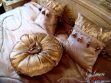 Декоративные подушки с бахромой